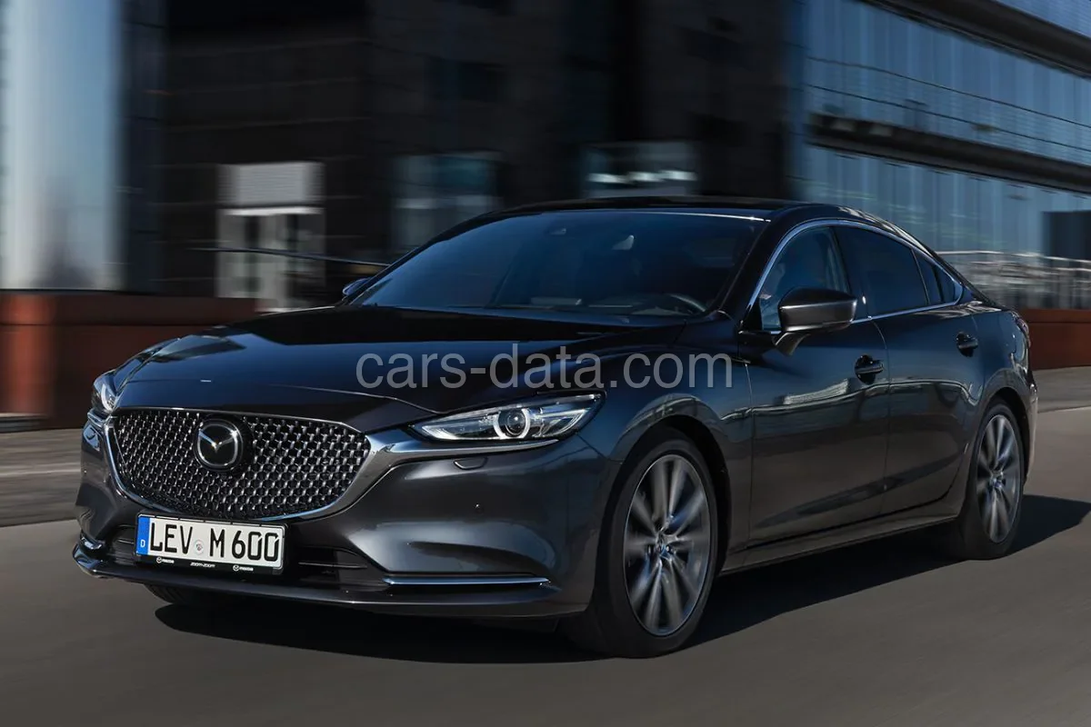 Mazda 6 SkyActiv-D 2.2 150 2019 front view