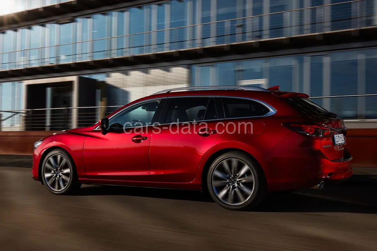 Mazda 6 SportBreak SkyActiv-D 2.2 150 2019 front view