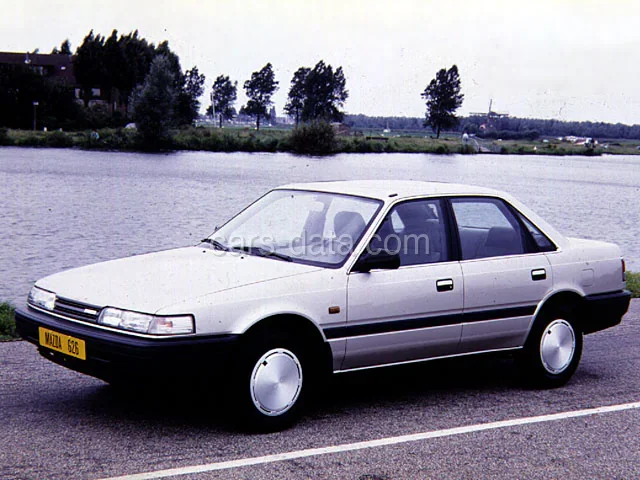 Mazda 626 2.0 D GLX 1987 front view