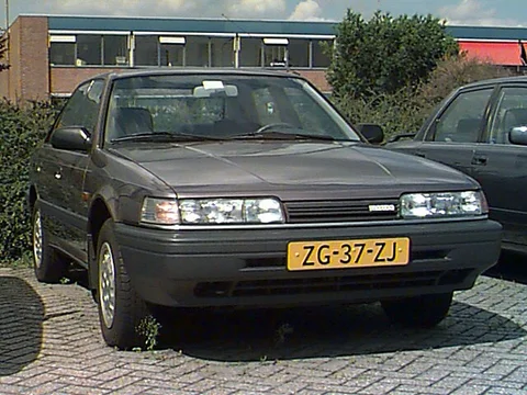 Mazda 626 2.0 D GLX 1987 view 2