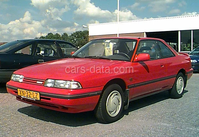 Mazda 626 Coupé 2.0i GLX 1989 front view
