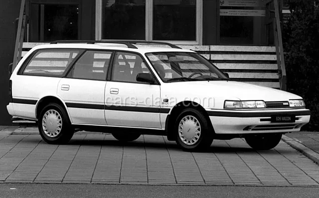 Mazda 626 Wagon 2.0 D GLX 1988 front view