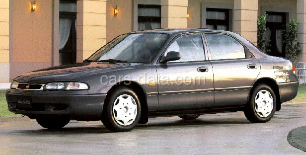 Mazda 626 2.0 D Comprex 1995 front view