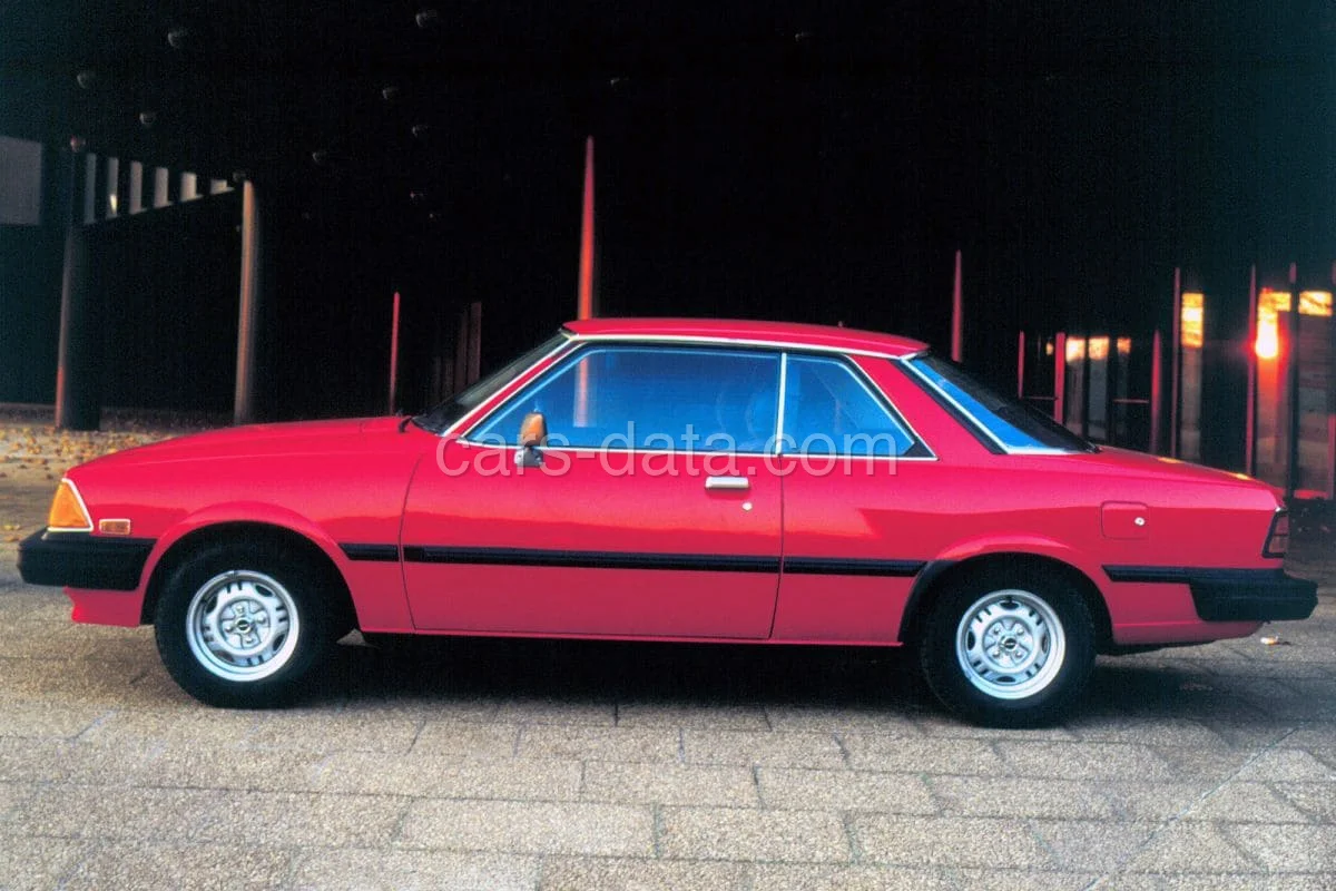 Mazda 626 Hardtop 1.6 DX 1980 front view