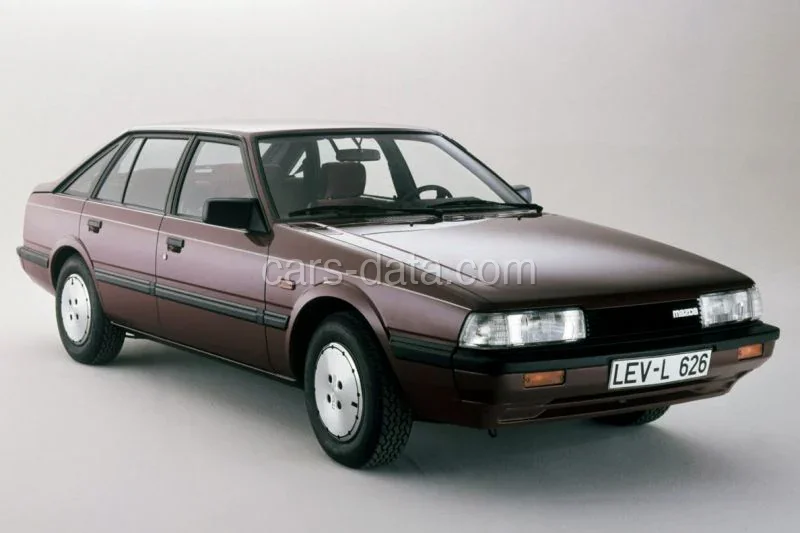 Mazda 626 1.6 GLX 1983 front view