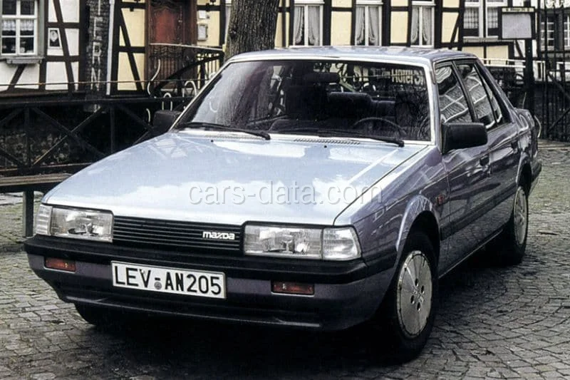 Mazda 626 2.0 D GLX 1983 front view
