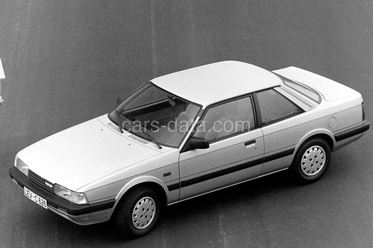 Mazda 626 Coupé 2.0 GLX 1985 front view