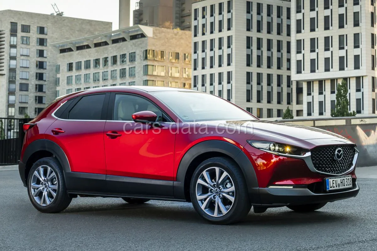 Mazda CX-30 SkyActiv-G 122 2019 front view