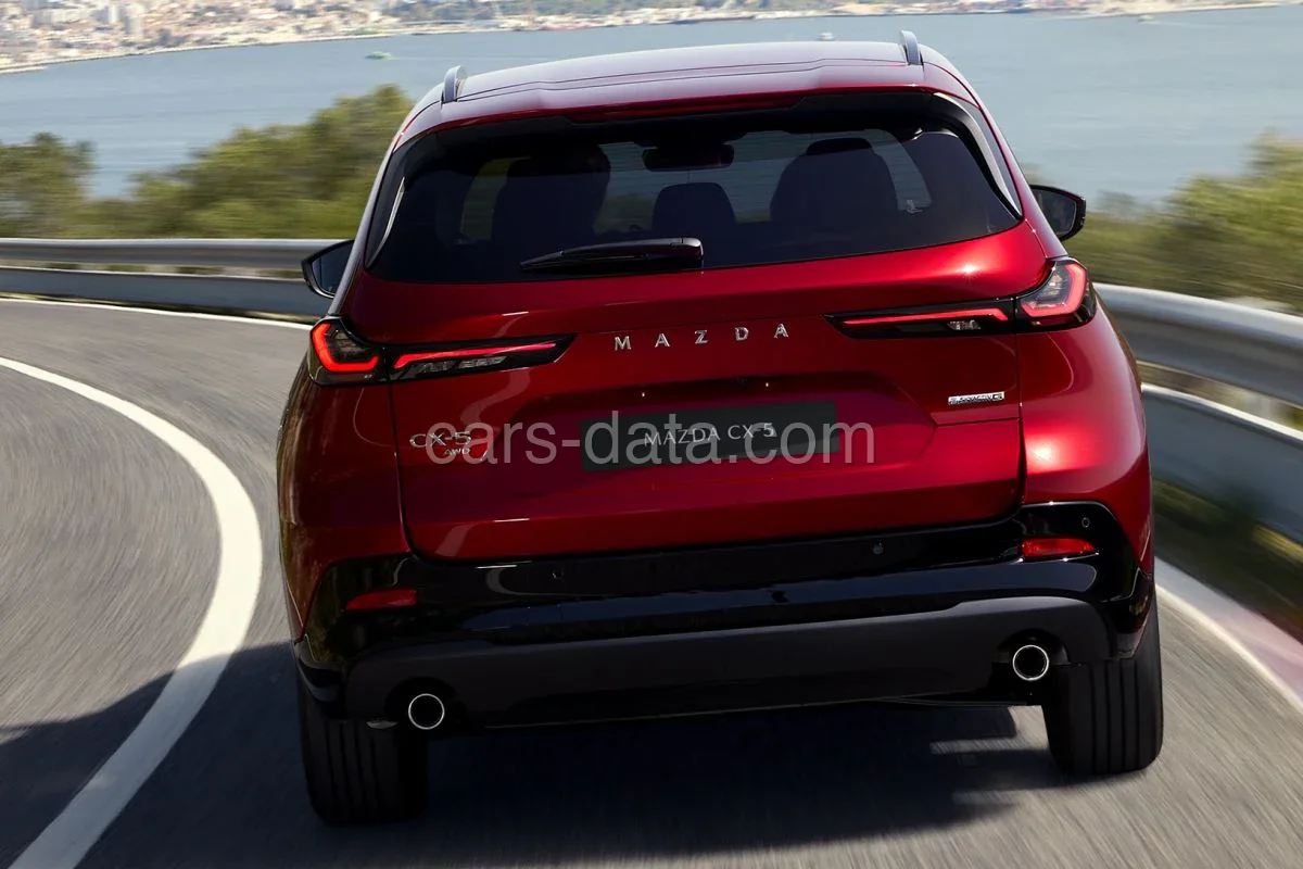 Mazda CX-5 E-SkyActiv G 141 M Hybrid Centre-Line 2025 front view