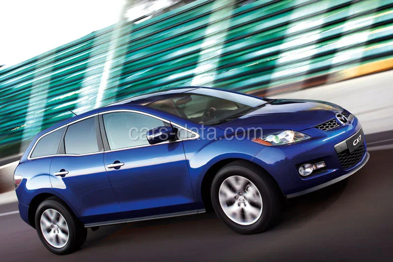 Mazda CX-7 2.3 DISI Turbo TS 2008 front view