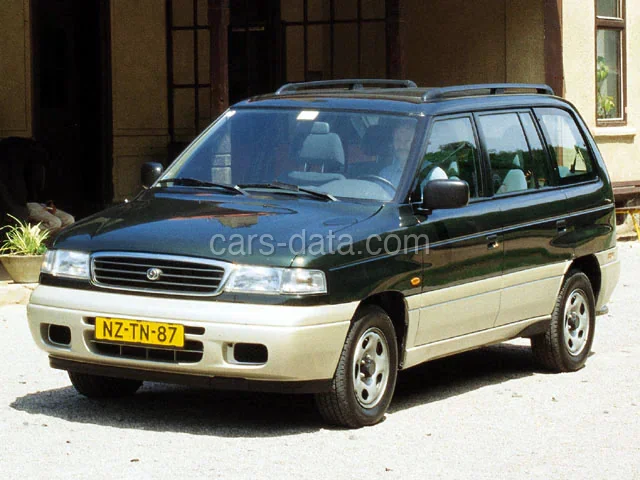 Mazda MPV 3.0i V6 LX 1996 front view