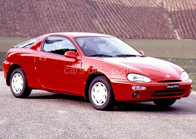 Mazda MX-3 1.8iV6 1991 front view