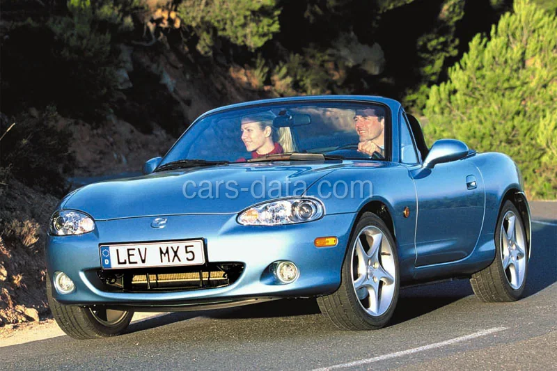 Mazda MX-5 1.6 Touring 2001 front view