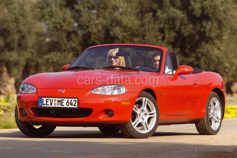 Mazda MX-5 1.8 S-VT Sportive 2004 front view