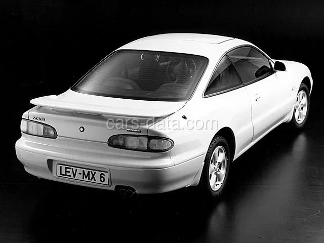 Mazda MX-6 2.5iV6 1991 front view