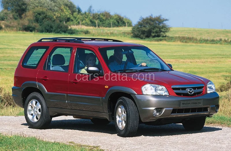 Mazda Tribute 2.0 4WD Touring 2001 front view