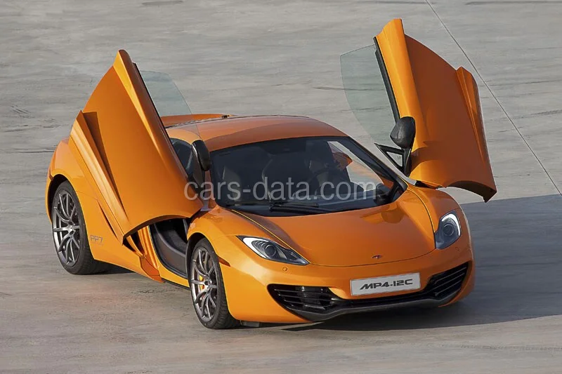 McLaren 12c MP4-12C 2011 coupé vedere frontală