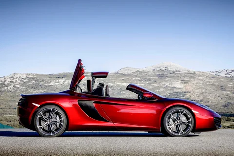 McLaren 12c Spider 2012 coupé vedere 4