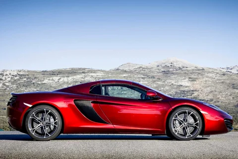 McLaren 12c Spider 2012 coupé vedere 5