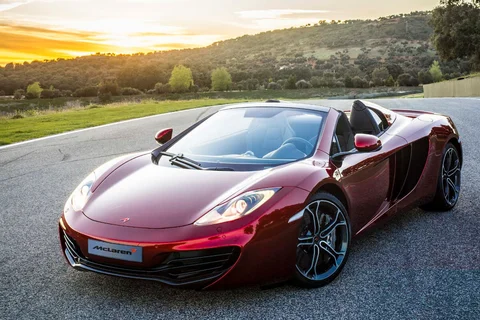 McLaren 12c Spider 2012 coupé vedere 6