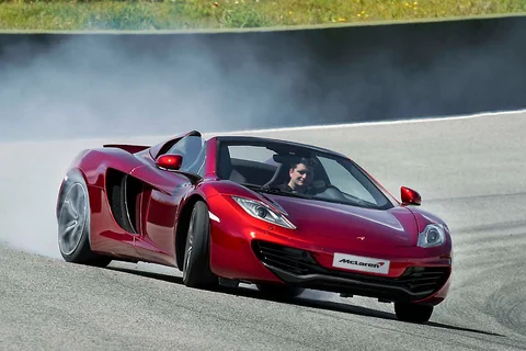 McLaren 12c Spider 2012 coupé vedere 8