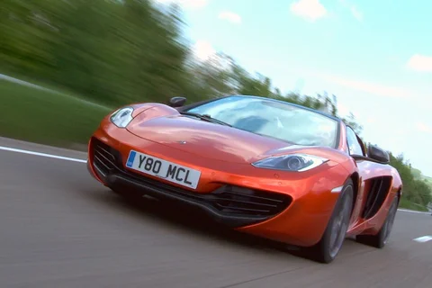 McLaren 12c Spider 2012 coupé vedere 11