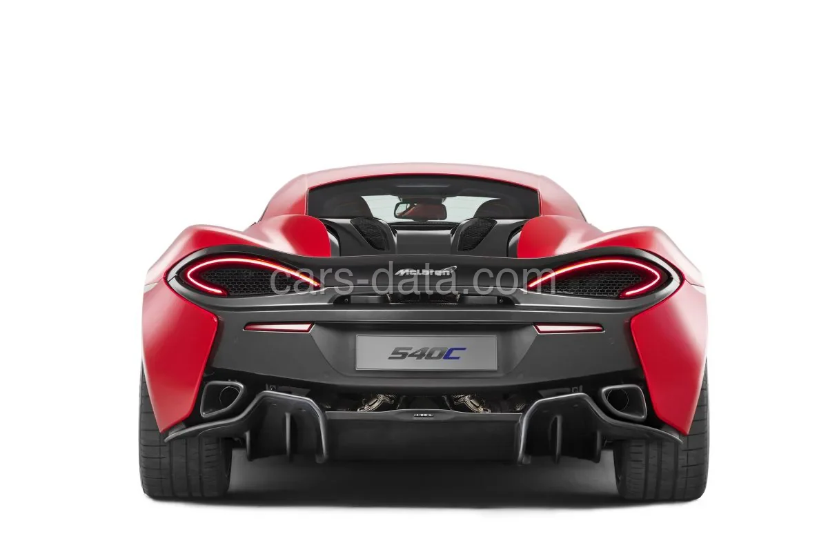 McLaren 540C 540C 2015 front view