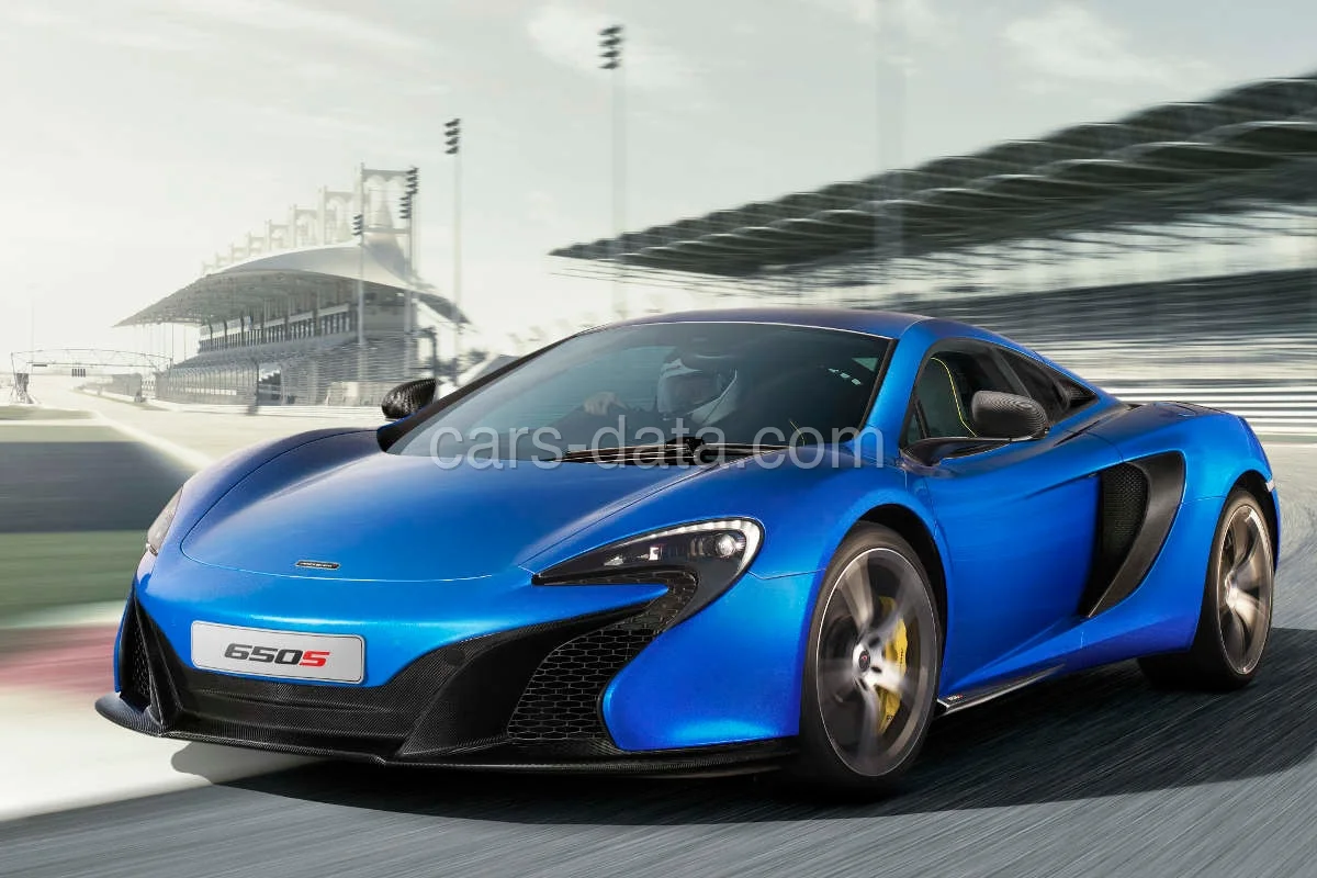 McLaren 650S 650S 2014 front view
