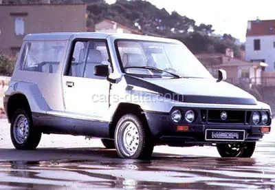 Mega Tjaffer 1.5 Cabrio Diesel 1995 front view