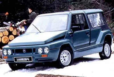 Mega Tjaffer 1.5 Cabrio Diesel 1995 view 2