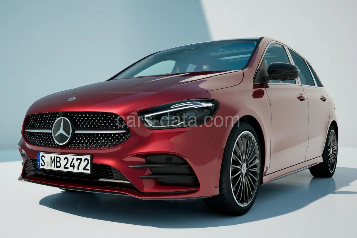 Mercedes-Benz Třída B B 250 e Business Solution 2025 front view