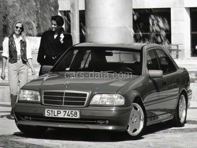 Mercedes-Benz Třída C C 36 AMG 1995 front view