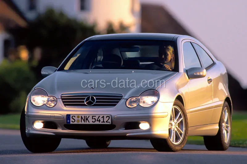 Mercedes-Benz Κλάση C C 320 Sports Coupé 2002 front view