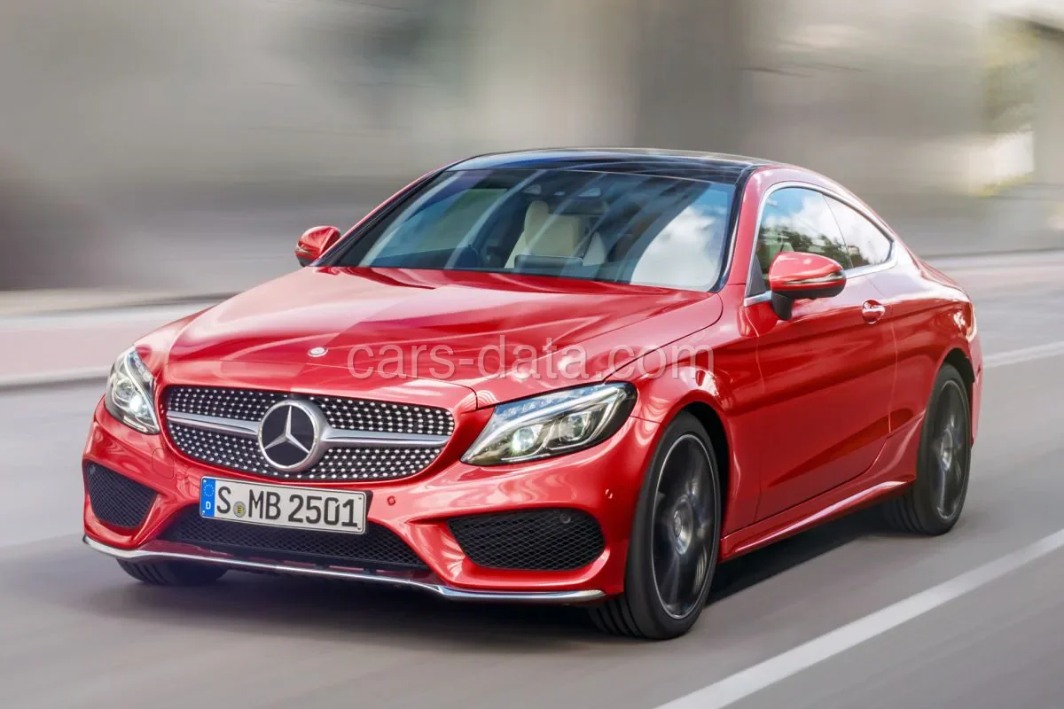 Mercedes-Benz Třída C C 250 d Coupé 2015 front view