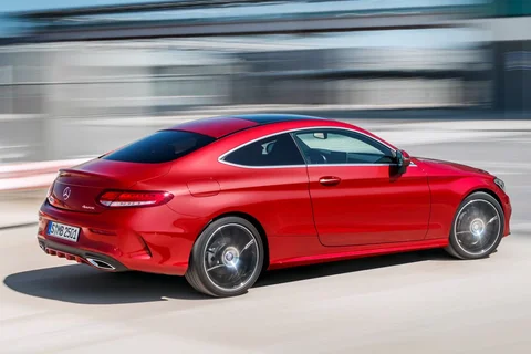 Mercedes-Benz Třída C C 250 d Coupé 2015 view 12