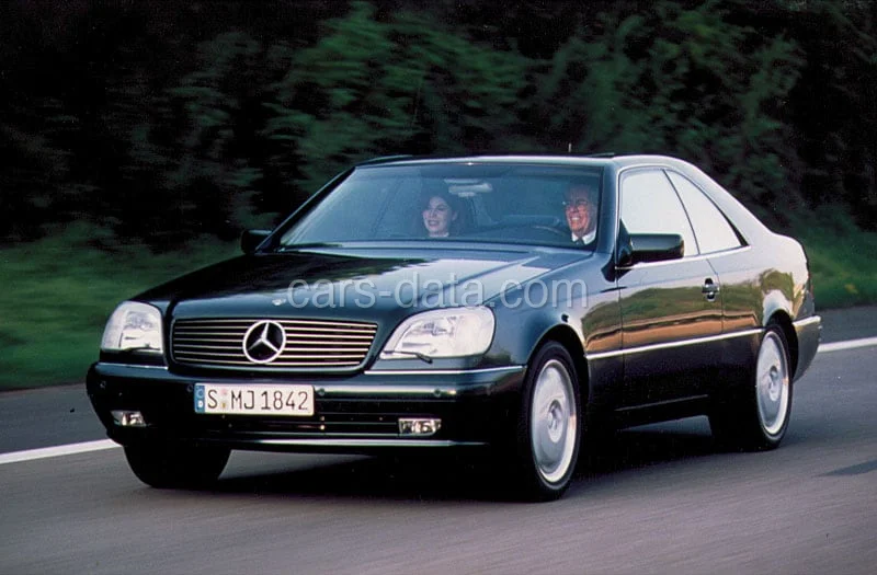 Mercedes-Benz CL 600 Elegance 1996 front view