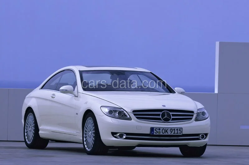 Mercedes-Benz CL 600 2006 front view