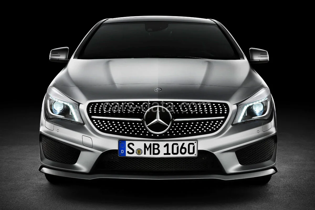 Mercedes-Benz CLA 200 d 4MATIC 2014 front view