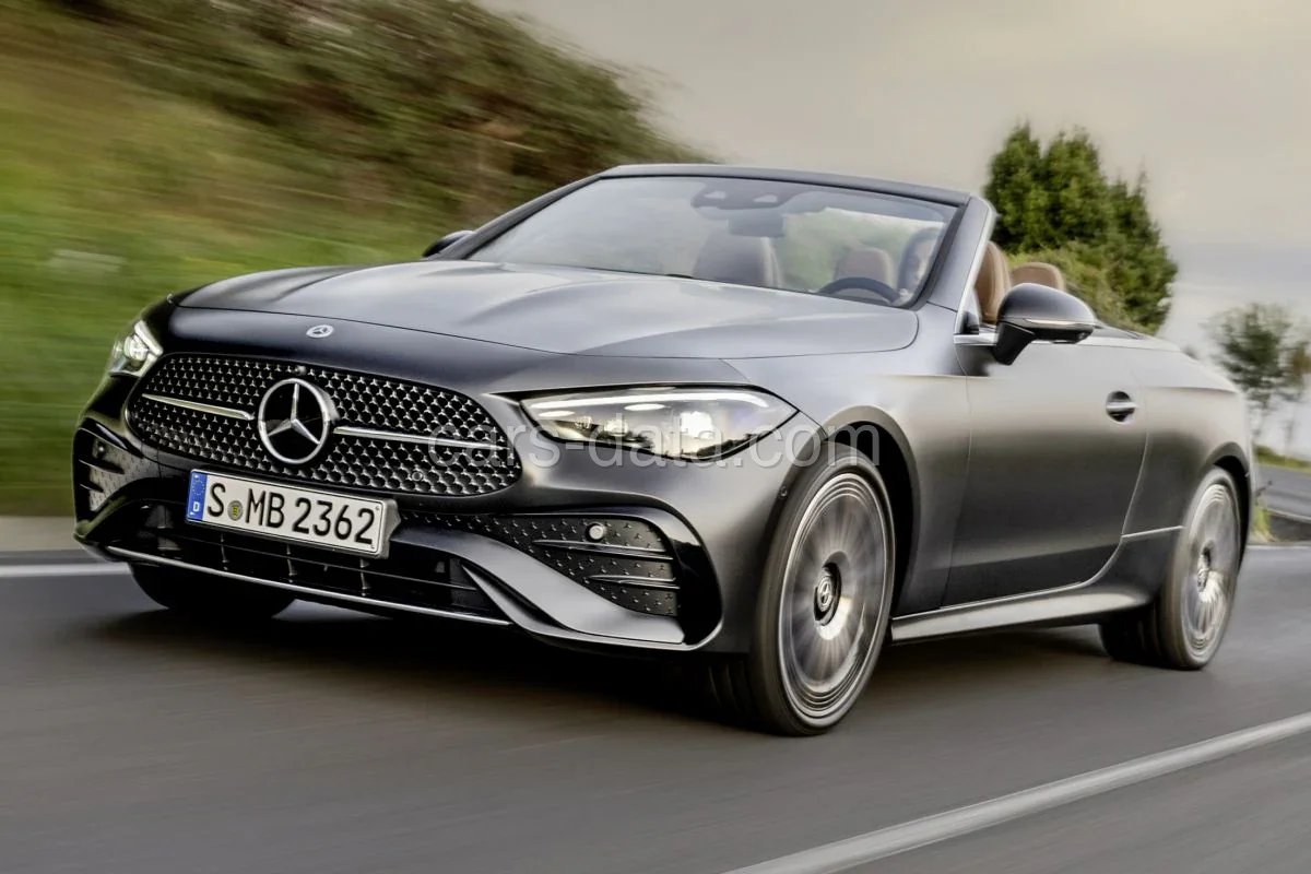 Mercedes-Benz CLE 200 AMG Line Cabriolet 2024 front view