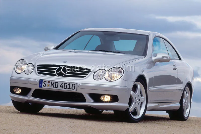 Mercedes-Benz CLK 55 AMG 2002 front view