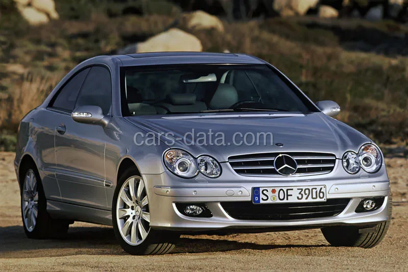 Mercedes-Benz CLK 280 Elegance 2005 front view