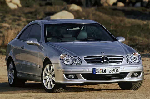 Mercedes-Benz CLK 2005 front view