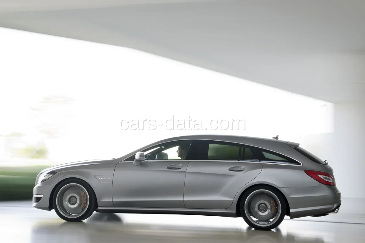 Mercedes-Benz CLS Shooting Brake 63 AMG 2012 front view