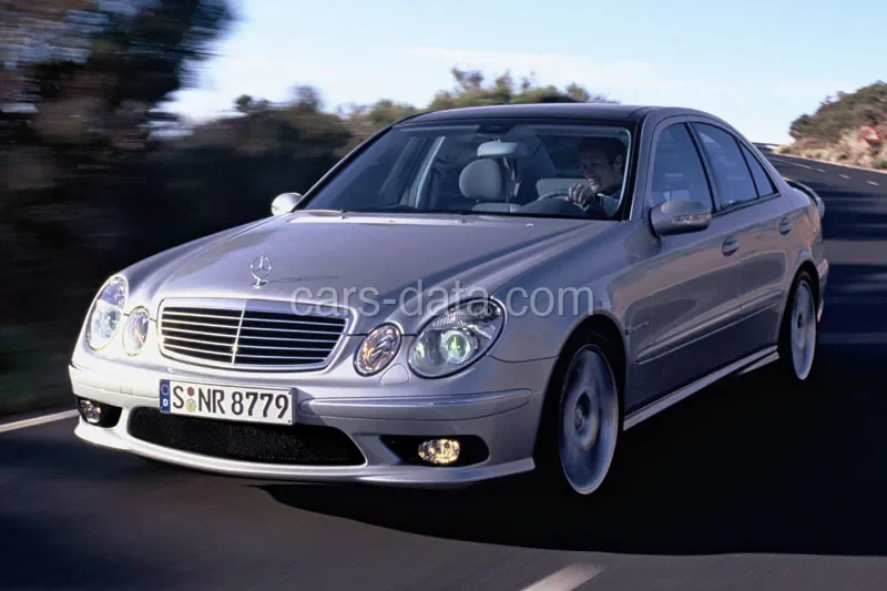 Mercedes-Benz Třída E 2002 — Exteriér 1