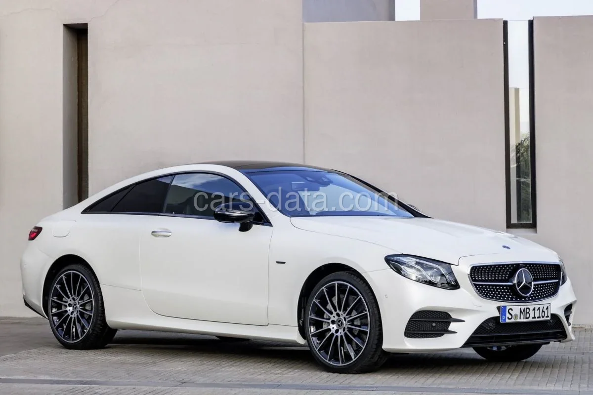 Mercedes-Benz Clasa E E 350 d Coupé 2019 front view
