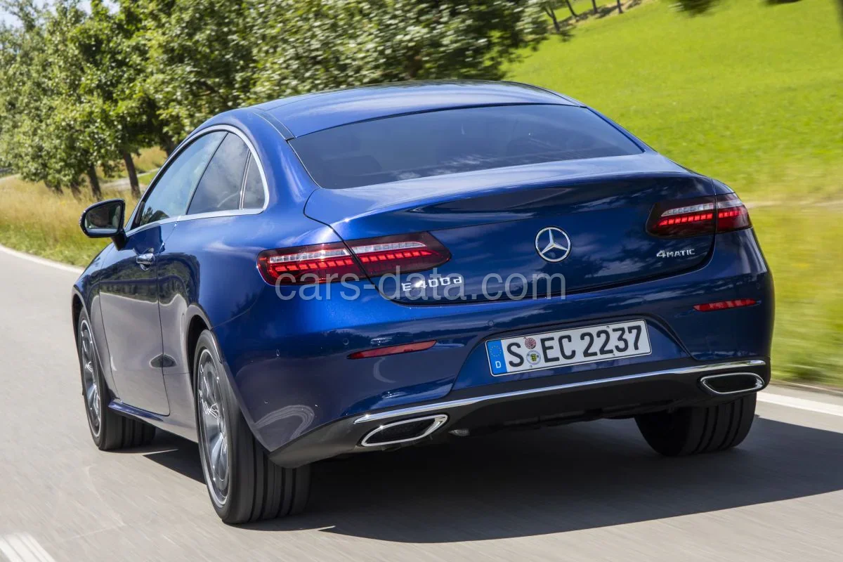 Mercedes-Benz Třída E E 200 Coupé 2020 front view