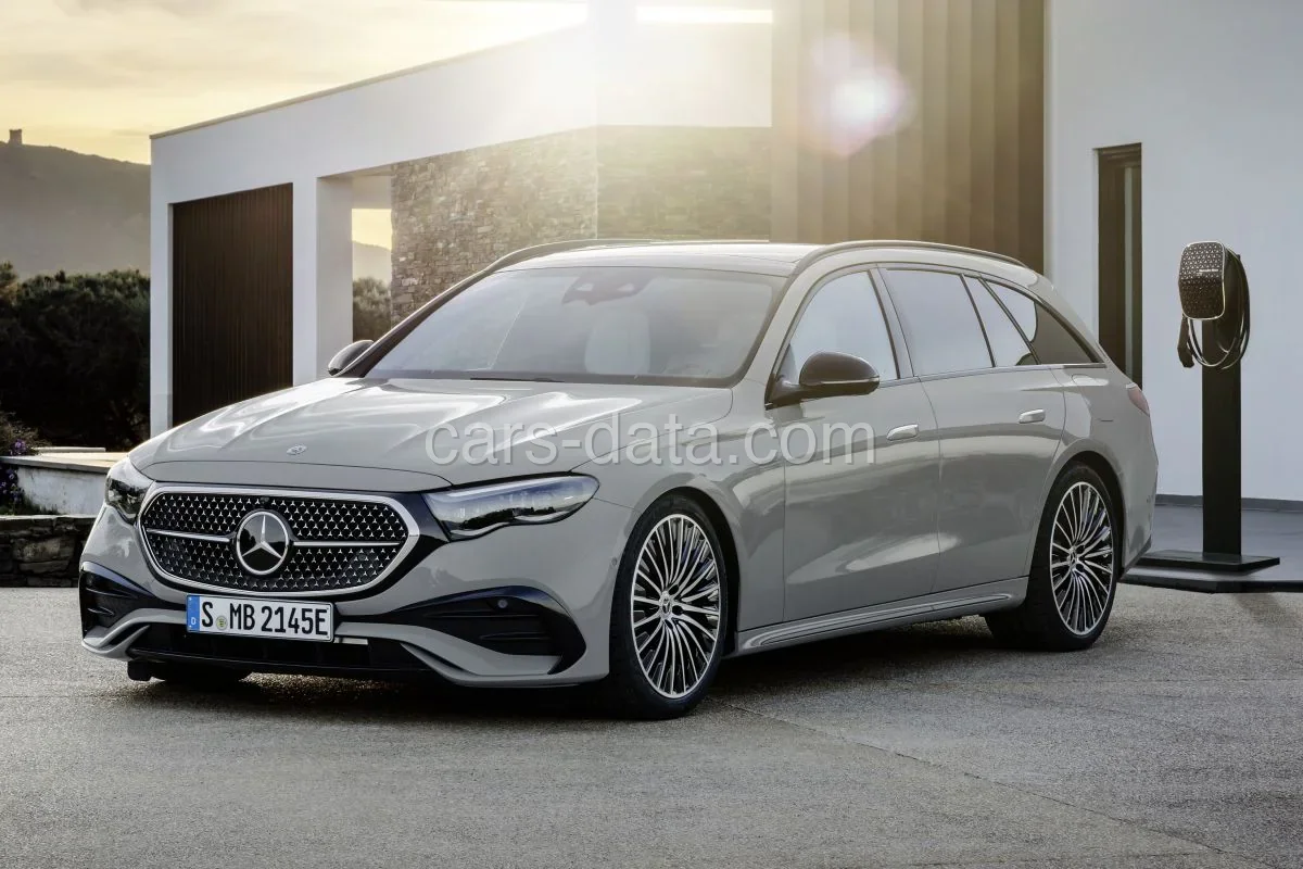Mercedes-Benz Třída E E 300 e Business Solution Estate 2026 front view