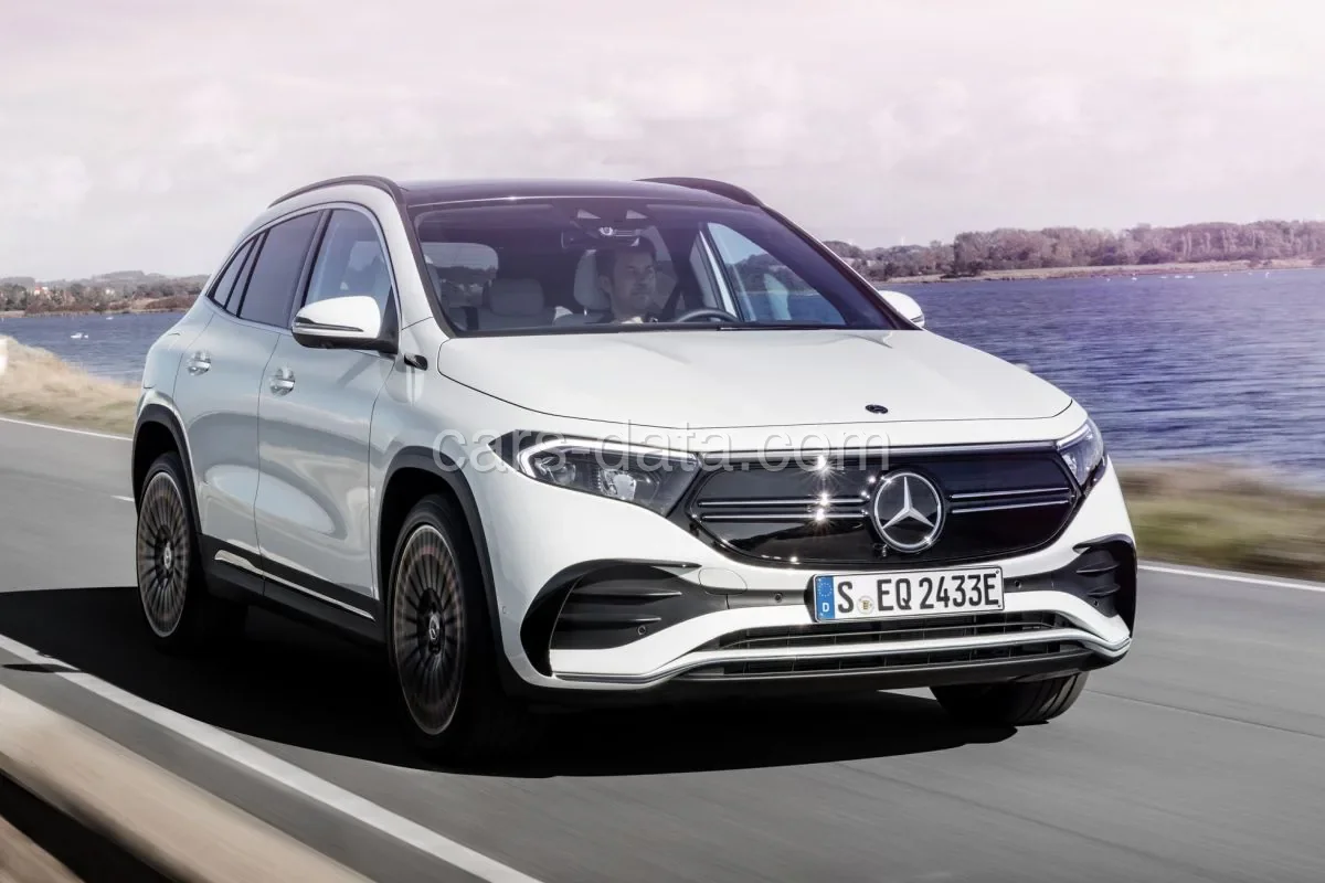 Mercedes-Benz EQA 300 4MATIC 2021 front view
