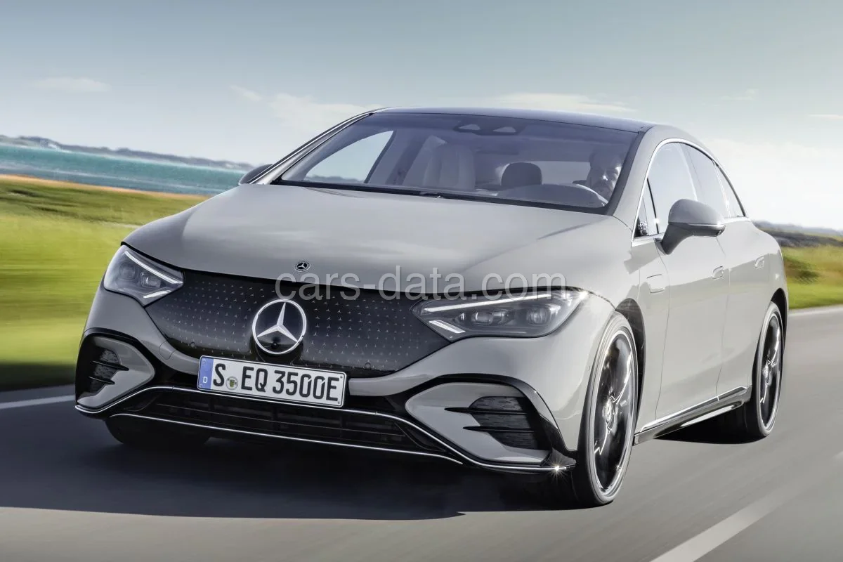 Mercedes-Benz EQE 350+ Long Range 2022 front view