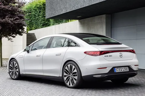 Mercedes-Benz EQE 350+ Long Range 2022 view 10
